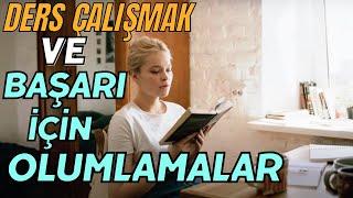 DERS ÇALIŞMAK VE BAŞARI İÇİN OLUMLAMALAR - BENİMLE DERS ÇALIŞ #olumlama #çekimyasası  #başarı #study