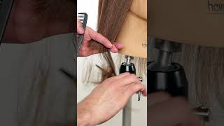 Thinning & Texturizing Hair with Thinning Scissors - Haircutting Technical Deep Dive #shorts #short