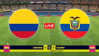 🔴Colombia v Ecuador | FIFA World Cup Qualifying CONMEBOL