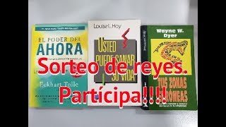 Sorteo de Navidad de 3 libros que cambian tu vida