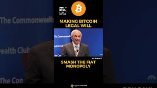 Every country's government should allow crypto regulation to end the fiat monopoly which i...