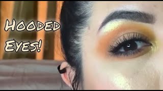 Easy Fall Eyeshadow Tutorial | HOODED EYES Makeup Tutorial | Perfect for Fall | Lupita Medina