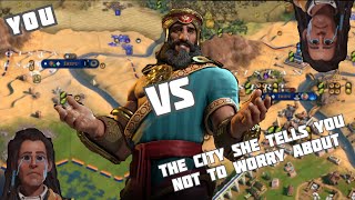 How to Beat Poundmaker - Civilization VI Petra Strategy