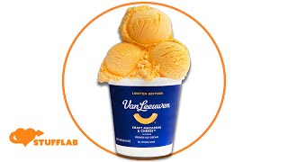 Kraft Macaroni and Cheese ice cream by Van Leeuwen | Product Short | Stuff Lab #short #shorts