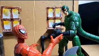 Spider-Man vs Scorpion Stop Motion