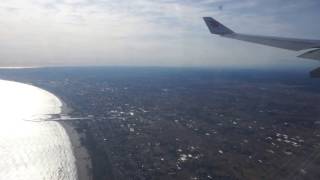 Air China Flight CA929 Landing Tokyo Narita Airport. JAPAN