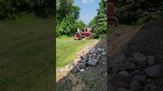 1940 Farmall H Tractor with WOODS 60" Belly Mower