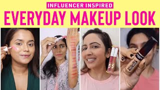 5 Minute EASY Everyday Makeup Look From Your Favourite Influencers