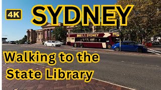 Walking from Circular Quay to the State Library of NSW || Sydney, Australia