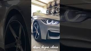 BMW F30 3 series 17’’ на 18’’ диски обменяли 225/45+245/40 R18 Vossen @akum_shyna_odessa акум шина