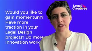 1 min Clip on Productivity & Focus for Legal Design and Innovation Work - Legal Creatives Academy