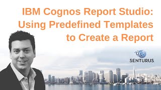 Cognos Report Studio: Templates for Reports