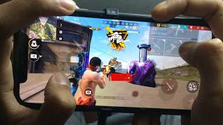 1 VS 4 BR ranked | Full handcam Iphone 11 Free Fire Gameplay