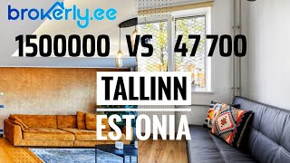 Cheapest and most expensive 💰 apartments  🏠 Tallinn October 2022 #tallinn #brokerage #estonia