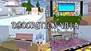 DECORATION VILLA ID SAVE+EDIT||SAKURA SCHOOL SIMULATOR