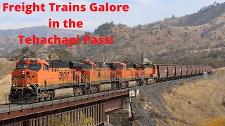 Freight Trains Galore! - Tehachapi Pass! (Part 1)