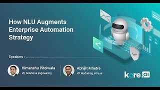 Webinar Teaser - How NLU is Augmenting Enterprise Automation Strategy