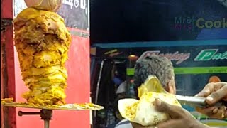 Street Side Shawarma Making | Chicken Shawarma