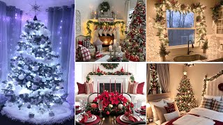 🎄+100 CHRISTMAS DECORATION IDEAS FOR HOME - CHRISTMAS DECOR TRENDS 2024 - CHRISTMAS DECORATING IDEAS