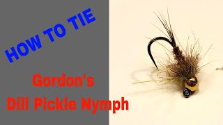 How To Tie The Dill Pickle Nymph