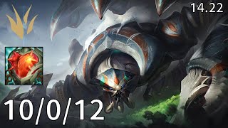 Skarner Jungle vs Lillia - EUW Master | Patch 14.22