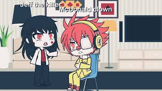 İnjustice 2 jock vs Gamer Horror friends gacha life animation video