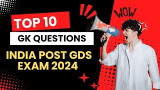 Top 10 GK Questions for Postal Department Exams #indiapost #gk #viral #shorts #trending