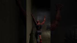 Getting Hit By The Train in Spider-Man Games #spiderman #spidy