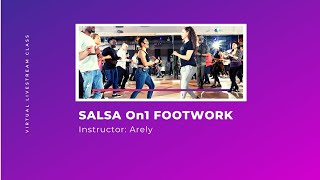 Salsa On1 Shines - Beginner (Arely) || Apr 1, 2020 Virtual Dance Classes