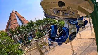 Jurassic Flyers [4K] On Ride POV - Universal Studios Beijing