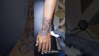 mandala hand tattoo #shorttrendingviralmillion#shorts#youtubeviralshorts#trendingshortyoutube