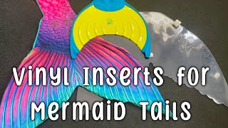 How to use a vinyl insert in your mermaid tail