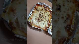 Cheesy Lasagna 🧀🤤 | ❤️ for Garlic Bread | Bistro 1427 | Italian | Chennai Foodgasm #Shorts