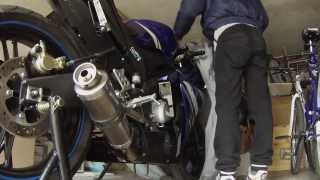 Yamaha yzf r125 2012 sound