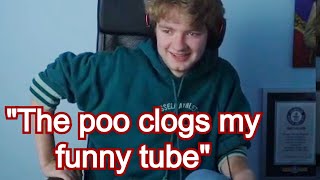 Tommy reveals that he goes poo before every recording