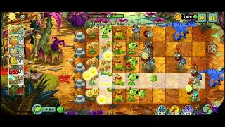 Plants vs Zombies 2 | Jurassic Marsh | Day 4