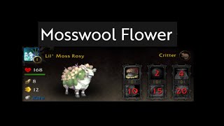 How To Get the Mosswool Flower Treasure And Get The Lil' Moss Rosy Pet!