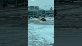 Snow removal plow Toronto airport snow removal YYZ