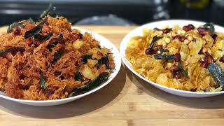 Crunchy Corn Flakes Snack Recipe |how to make corn flakes mixture☺|hyderabadi cuisine by M