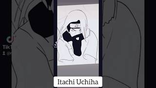 Drawing Itachi Uchiha #shorts #artchallenge