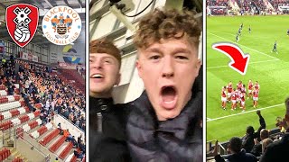 Rotherham vs Blackpool *VLOG* ANOTHER INCREDIBLE WIN!!!