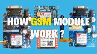 How To Use Any GSM Module | किसी भी जी एस एम मॉड्यूल का उपयोग कैसे करें