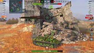 AMX M4 45 реплей получил Мастер  | World of tanks blitz