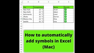 How to automatically add symbols (Mac)