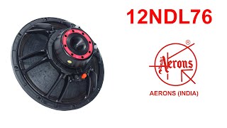 AERONS 12NDL76 || 12INCH 400w Pure Mids || Neodymium Magnet