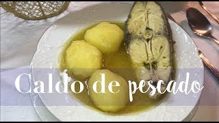 Cómo hacer CALDO CANARIO DE PESCADO (Jurel) ▶ [PASO A PASO]