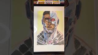 Check out this Cyborg Watercolor! #dccomics #fanart