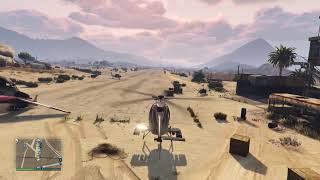 Grand Theft Auto V free fall