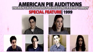 The Main Cast Auditions for the Iconic R-Rated Comedy American Pie #film #comedy #90s