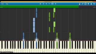 Vanessa Carlton - A Thousand Miles (Album Version) [Synthesia {Tutorial}]